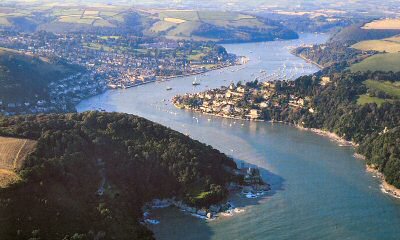 Aerial photo of the region